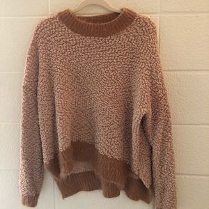 Hoodless popcorn sweater. Worn few times